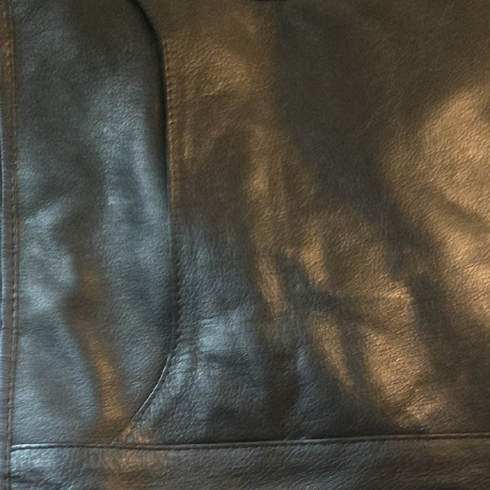 Leather Black Women's Bag - Picture 7 of 8